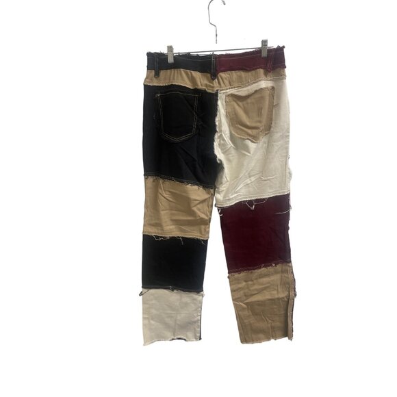 Jeans Men's Multi Color Patchy Jeans size XL SKU 1359 - Picture 3 of 6